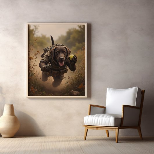 Slobber, strategie, en halen meesterschap poster