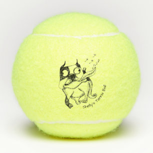 Slobbering Boston Terrier Penn Tennisballen