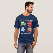 Slobs hebben salades. t-shirt (Voorkant volledig)