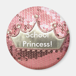 Slocker magnet, SchoolPrincess. Magneet