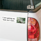 sloep bumpersticker (Op Truck)