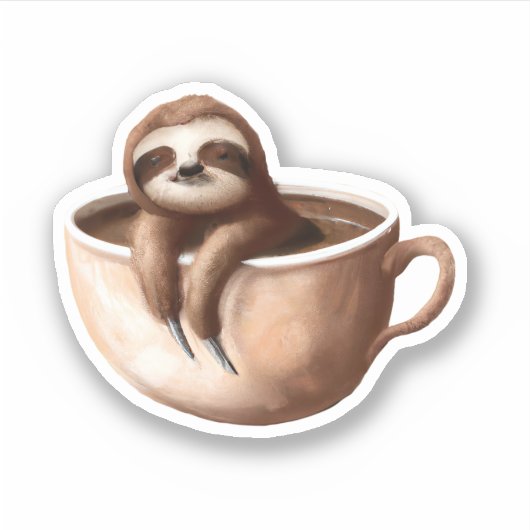 Sloffee Aufkleber Sticker (Voorkant)