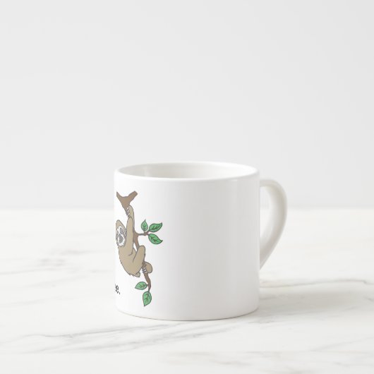 Sloffee Espresso Cup Kop (Voorkant rechts)