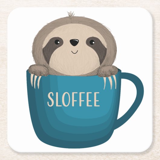 Sloffee! Kartonnen Onderzetters (Voorkant)
