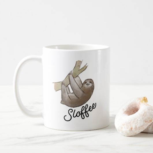 Sloffee Koffiemok (Met donut)