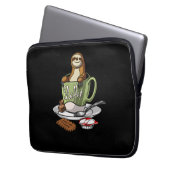 Sloffee met kleedtas laptop sleeve (Voorkant Links)