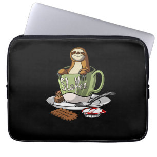 Sloffee met kleedtas laptop sleeve
