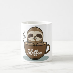 Sloffee Rituals: Sip, Relax, Slothfully herhalen Koffiemok