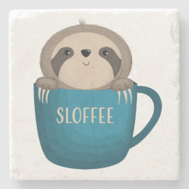 Sloffee! Stenen Onderzetter