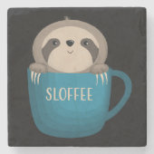 Sloffee! Stenen Onderzetter (Voorkant)