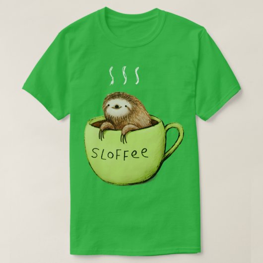 Sloffee T-shirt (Design voorkant)