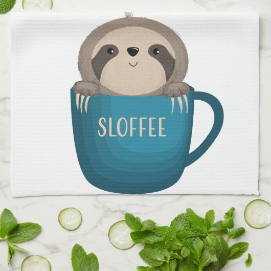 Sloffee! Theedoek (Gevouwen)