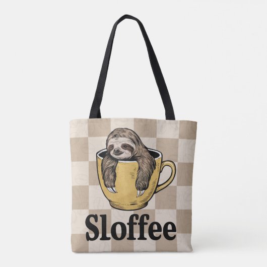 Sloffee Tote Bag (Achterkant)