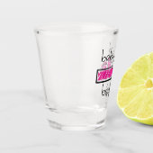 Slogan baby girl is loading. baby meisje opkomst shot glas (Links)