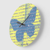 Slogan Butterfly 12 Step Recovery Grote Klok (Hoek)