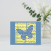 Slogan Butterfly Briefkaart (Staand voorkant)
