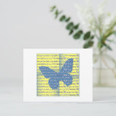 Slogan Butterfly Briefkaart (Staand voorkant)
