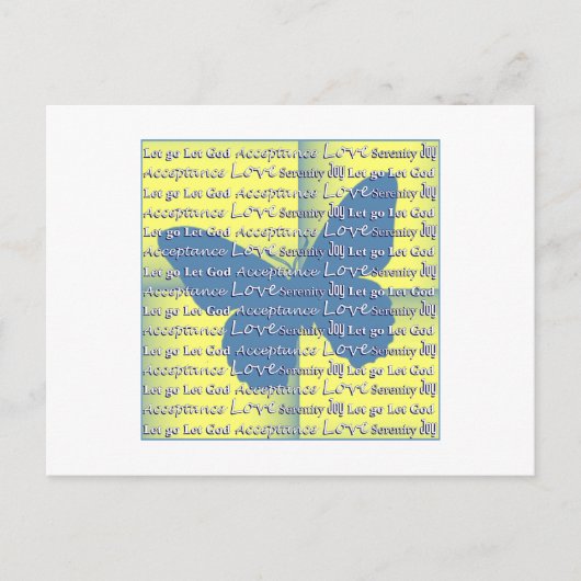 Slogan Butterfly Briefkaart (Voorkant)