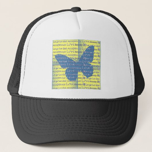Slogan Butterfly Trucker Pet (Voorkant)