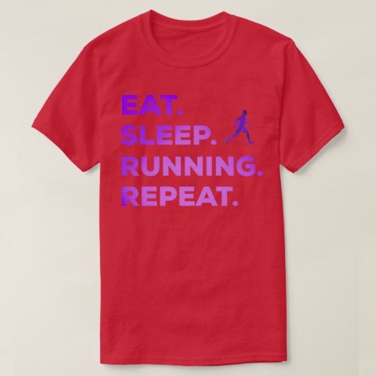 Slogan cadeau voor jogging van sport 4 t-shirt (Design voorkant)