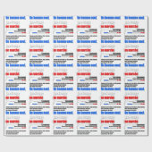 Slogan En Marche Cadeaupapier (Vlak)