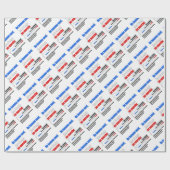 Slogan En Marche Cadeaupapier (Vlak)