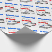 Slogan En Marche Cadeaupapier (Hoek)