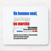 Slogan En Marche Mousepad Muismat (Voorkant)