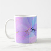 , slogan koffie mok (Links)