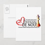 Slogan Line Briefkaart (Voorkant / Achterkant)