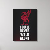 Slogan Liverpool - YNWA Canvas Afdruk (Voorkant)