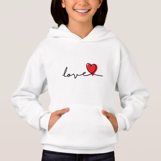 Slogan love. Hartjes, hartje. Valentijnsdag. (Voorkant)