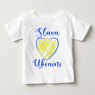 Slogan Slava Ukraine Glory naar het hart van Oekra