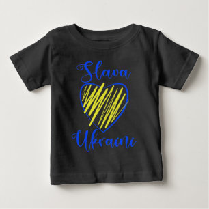 Slogan Slava Ukraine Glory naar het hart van Oekra