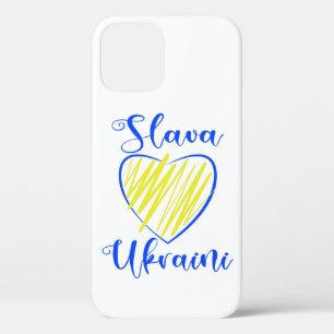 Slogan Slava Ukraine Glory naar het hart van Oekra Case-Mate iPhone Case