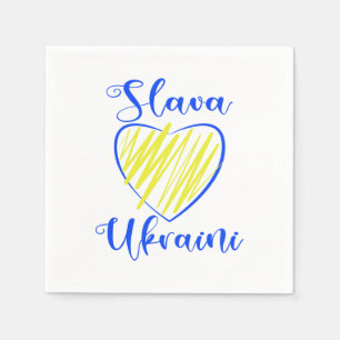 Slogan Slava Ukraine Glory naar het hart van Oekra Servet