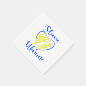 Slogan Slava Ukraine Glory naar het hart van Oekra Servet (Hoek)