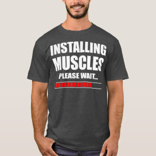 Slogan sport Gym Slogan T-shirt