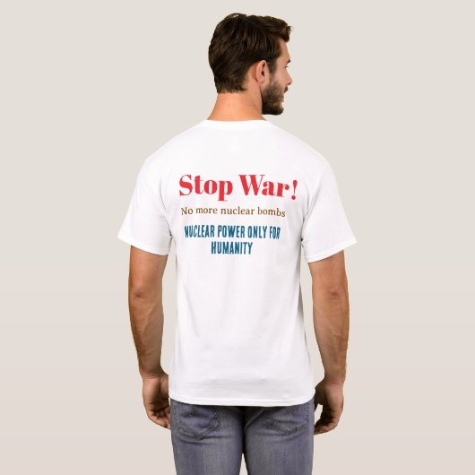 Slogan T-Shirt (Achterkant volledig)