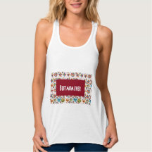 Slogan Tanktop SALE Flowy Racerback ADD