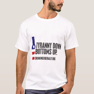 slogan.TyrannyDownSansComma_0 T-shirt