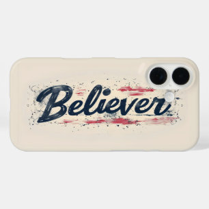 Slogan van de gelovige Urban iPhone 16 Hoesje