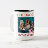 slogan van de Recovery Fellowship: mok 25 (Voorkant links)