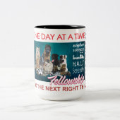 slogan van de Recovery Fellowship: mok 25 (Center)