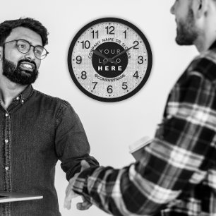 Slogan voor de Grey Silver Name van het bedrijf Grote Klok