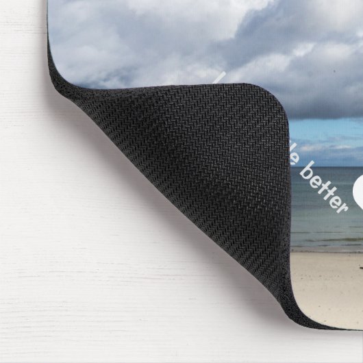 Slogan voor herstel van het hart iets beters / mee muismat (Hoek)