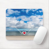 Slogan voor herstel van het hart iets beters / mee muismat (Met muis)