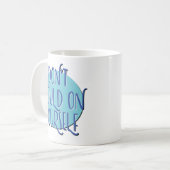 Sloganmok 'Doe niet alsof je moet' Koffiemok (Voorkant links)