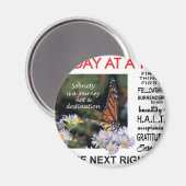 Slogans11Journey magneet (Voorkant / Achterkant)
