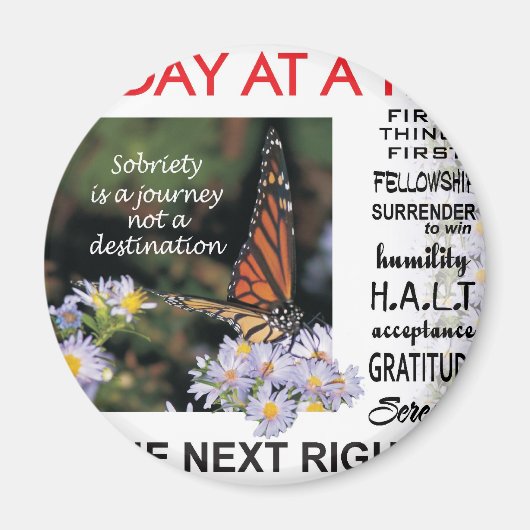 Slogans11Journey magneet (Voorkant)